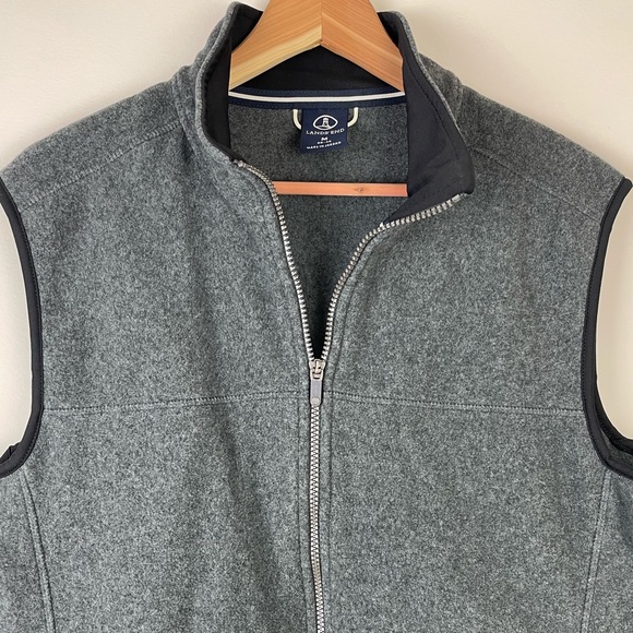 Coats | Lands End Fleece Vest Mens 